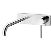 Vivid Slimline Wall Basin Phoenix Mixer Set 230mm - Chrome